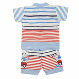 Newborn Boys Suits 2 Pcs - Blue, Kids, NB Boys Sets And Suits, Chase Value, Chase Value