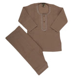 Newborn Boys Shalwar Suit - Brown, Kids, NB Boys Shalwar Suits, Chase Value, Chase Value