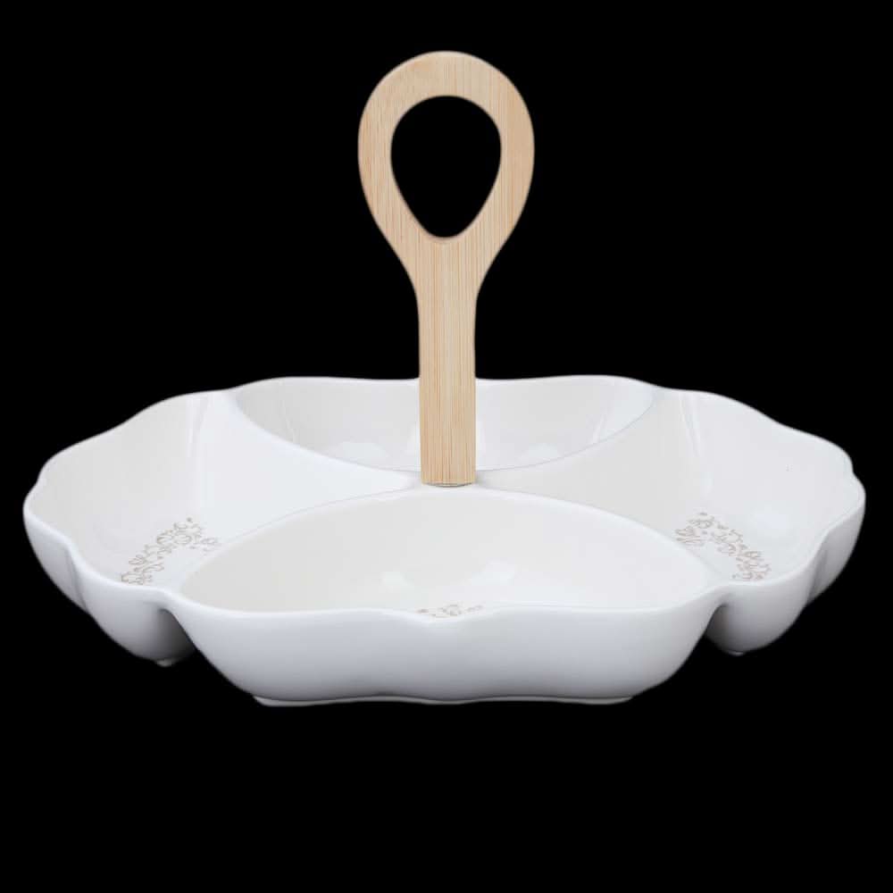Motif Dish - White, Home & Lifestyle, Serving And Dining, Chase Value, Chase Value