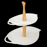 Two Tier Cake Plate - White, Home & Lifestyle, Serving And Dining, Chase Value, Chase Value