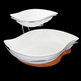 Chip N Dip Dish - White, Home & Lifestyle, Serving And Dining, Chase Value, Chase Value