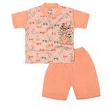 Newborn Boys Suits 2 Pcs - Peach, Kids, NB Boys Sets And Suits, Chase Value, Chase Value