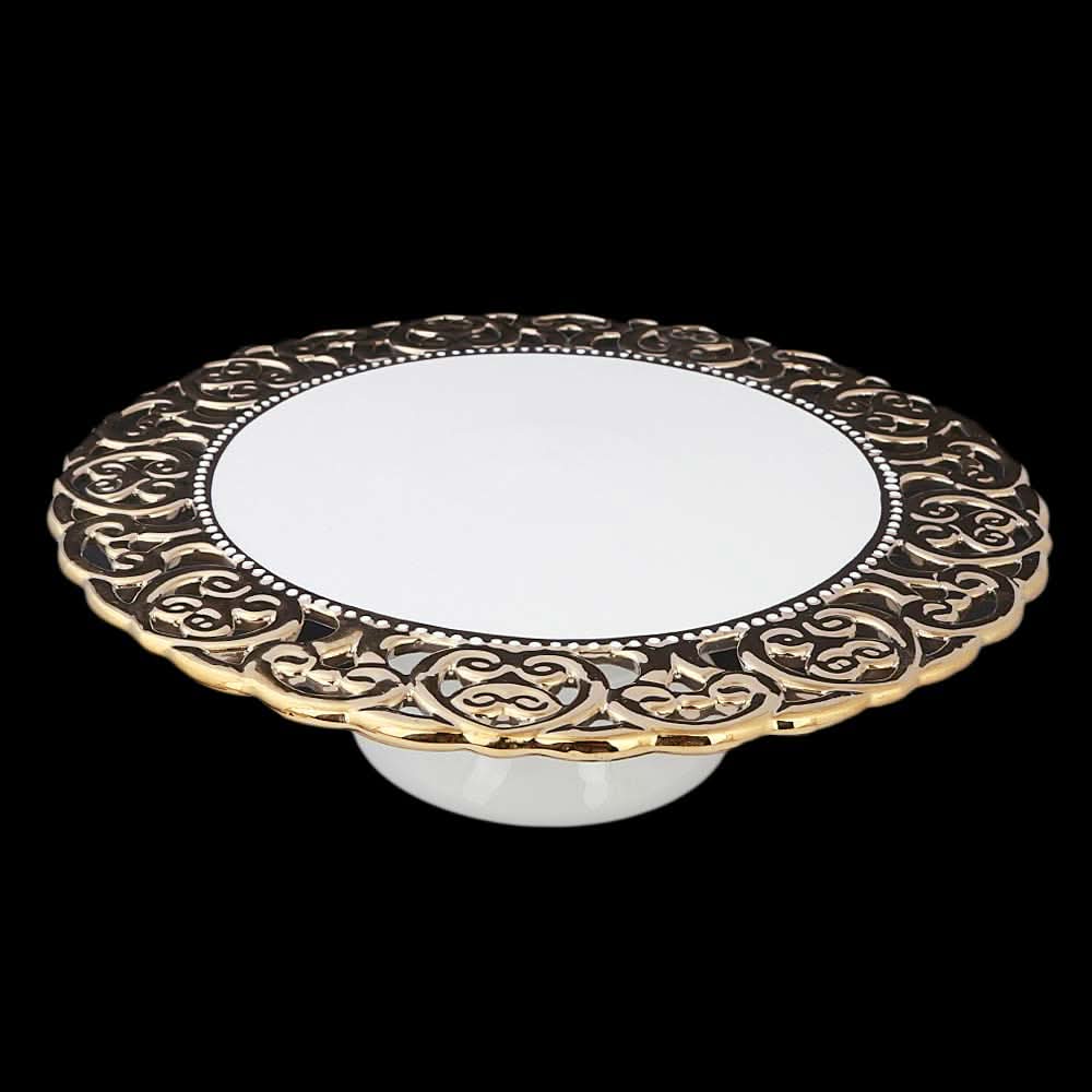 Cake Platter - Golden, Home & Lifestyle, Serving And Dining, Chase Value, Chase Value