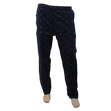 Men's Printed Trouser - Navy Blue, Men, Lowers And Sweatpants, Chase Value, Chase Value