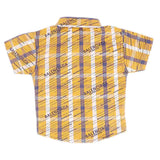 Newborn Half Sleeves Printed Shirt - Yellow, Kids, NB Boys Shirts And T-Shirts, Chase Value, Chase Value