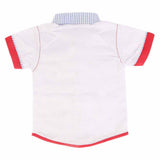 Newborn Half Sleeves Printed Shirt - Light Blue, Kids, NB Boys Shirts And T-Shirts, Chase Value, Chase Value