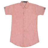 Boys Casual Half Sleeves Shirt - Peach, Kids, Boys Shirts, Chase Value, Chase Value