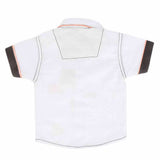Newborn Half Sleeves Printed Shirt - Light Blue, Kids, NB Boys Shirts And T-Shirts, Chase Value, Chase Value