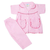 Girls Half Sleeping Suits - Pink, Kids, Girls Sets And Suits, Chase Value, Chase Value