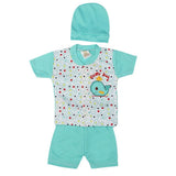 Newborn Boys Suits 3 Pcs - Sky Blue, Kids, NB Boys Sets And Suits, Chase Value, Chase Value