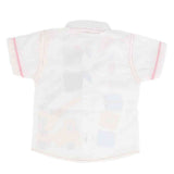 Newborn Half Sleeves Printed Shirt - White, Kids, NB Boys Shirts And T-Shirts, Chase Value, Chase Value