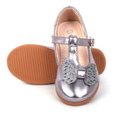 Girls Pumps 1022-340S - Grey, Kids, Pump, Chase Value, Chase Value
