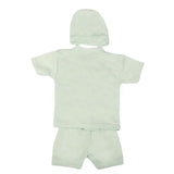 Newborn Boys Suits 3 Pcs - Cyan, Kids, NB Boys Sets And Suits, Chase Value, Chase Value