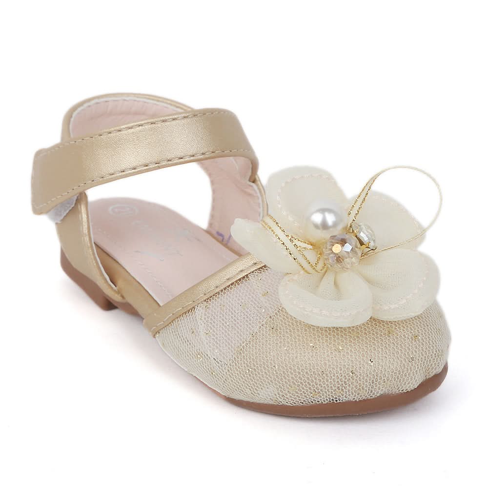 Girls Pumps 556-15S - Golden, Kids, Pump, Chase Value, Chase Value