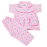 Girls Half Sleeves Sleeping Suits - Pink, Kids, Girls Sets And Suits, Chase Value, Chase Value