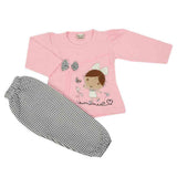 Girls Full Sleeves Suit - Light Pink, Girls Suits, Chase Value, Chase Value