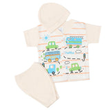 Newborn Boys Half Sleeves Suit - Peach, Kids, Newborn Boys Sets And Suits, Chase Value, Chase Value