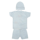 Newborn Boys Suits 3 Pcs - Blue, Kids, NB Boys Sets And Suits, Chase Value, Chase Value