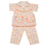 Girls Half Sleeves Sleeping Suits - Peach, Kids, Girls Sets And Suits, Chase Value, Chase Value