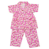 Girls Half Sleeves Sleeping Suits - Dark Pink, Kids, Girls Sets And Suits, Chase Value, Chase Value