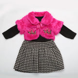 Girls Full Sleeves Frock - Purple, Kids, Girls Frocks, Chase Value, Chase Value