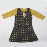 Girls Full Sleeves Frock - Grey, Kids, Girls Frocks, Chase Value, Chase Value