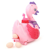 Eggs Laying Swan With Lights And Music - Pink, Kids, Musical Toys, Chase Value, Chase Value