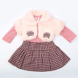 Girls Full Sleeves Frock - Pink, Kids, Girls Frocks, Chase Value, Chase Value