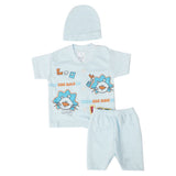 Newborn Boys Half Sleeves Suit - Blue, Kids, New Born Boys Sets And Suits, Chase Value, Chase Value