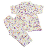 Girls Half Sleeves Sleeping Suits - Light Green, Kids, Girls Sets And Suits, Chase Value, Chase Value