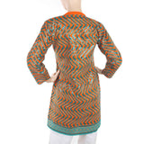 Women's Fancy Chicken Kurti - Orange, Women, Ready Kurtis, Chase Value, Chase Value