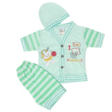 Newborn Boys Half Sleeves Suit - Sea Green, Kids, New Born Boys Sets And Suits, Chase Value, Chase Value
