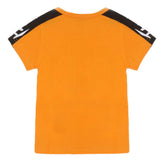 Boys Round Neck Half Sleeves T-Shirt - Mustard, Kids, Boys T-Shirts, Chase Value, Chase Value