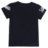 Boys Round Neck Half Sleeves T-Shirt - Navy Blue, Kids, Boys T-Shirts, Chase Value, Chase Value