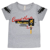 Boys Round Neck Half Sleeves T-Shirt - Grey, Kids, Boys T-Shirts, Chase Value, Chase Value