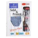Men's Underwear 3 Pcs - Multi, Men, Underwear, Chase Value, Chase Value