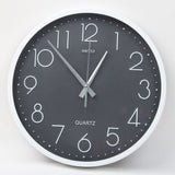 Round Shape Analog Wall Clock 10414 - Grey, Home & Lifestyle, Wall Clocks And Alarms, Chase Value, Chase Value