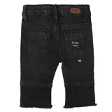 Newborn Girls Denim Pant - Black, Kids, Newborn Girls Shorts Skirts And Pants, Chase Value, Chase Value