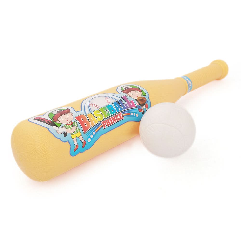 Baseball Stick And Bowl - Yellow, Kids, Sports, Chase Value, Chase Value