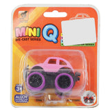 Pull Back Die-Cast Car 8 Model - Pink, Non-Remote Control, Chase Value, Chase Value