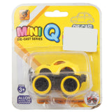 Pull Back Die-Cast Car 8 Model - Yellow, Non-Remote Control, Chase Value, Chase Value