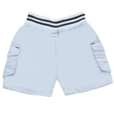 Newborn Boys Cotton Shorts - Light Blue, Kids, Newborn Boys Shorts And Pants, Chase Value, Chase Value
