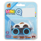 Pull Back Die-Cast Car 8 Model - White, Non-Remote Control, Chase Value, Chase Value