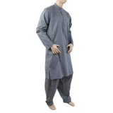Men's Mashriq Slim Fit Suit - Grey, Men, Shalwar Kameez, Chase Value, Chase Value