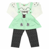 Girls Full Sleeves Suit - Light Green, Girls Suits, Chase Value, Chase Value