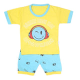 Boys Half Sleeves Suit - Yellow, Kids, NB Boys Sets And Suits, Chase Value, Chase Value