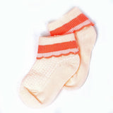 Girls Fancy Socks - Peach, Kids, Girls Socks, Chase Value, Chase Value