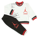 Boys Full Sleeves 2Pcs Suits - White, Boys Sets & Suits, Chase Value, Chase Value