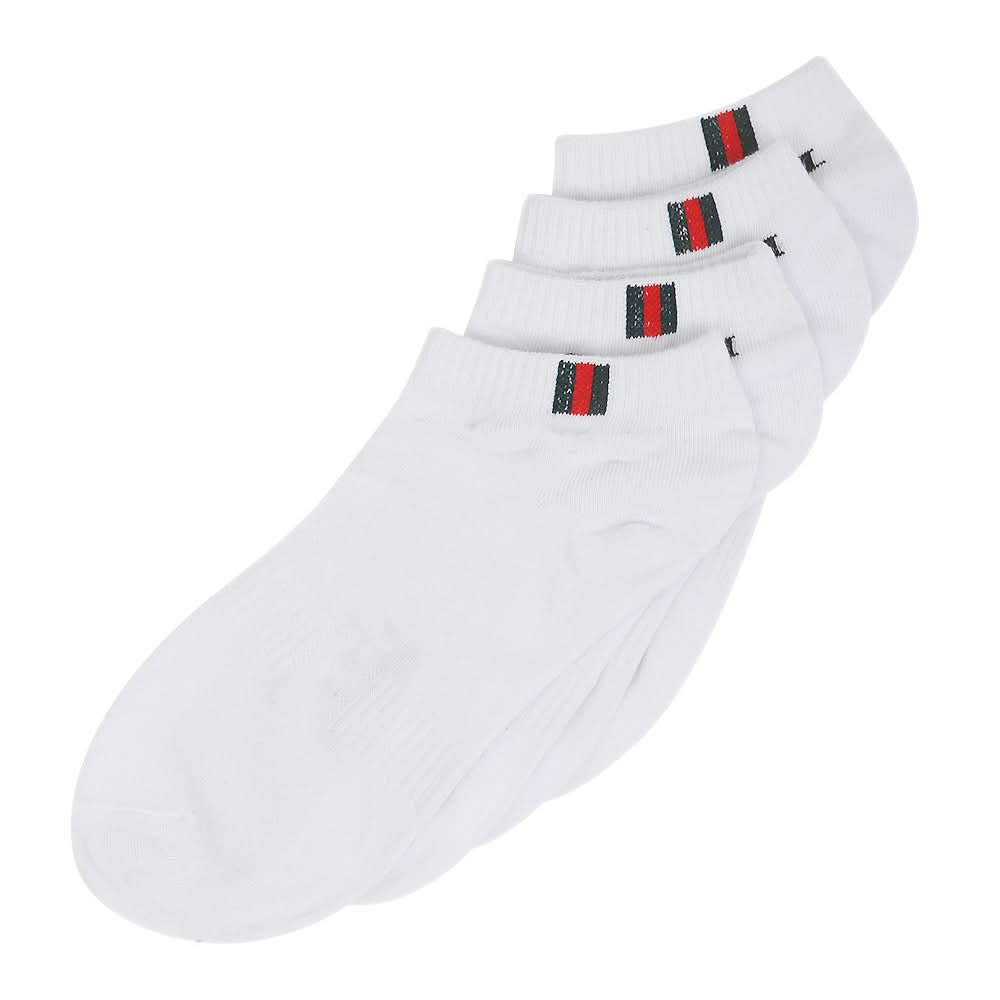 Men’s 2 Pieces Ankle Socks - White, Men, Mens Socks, Chase Value, Chase Value