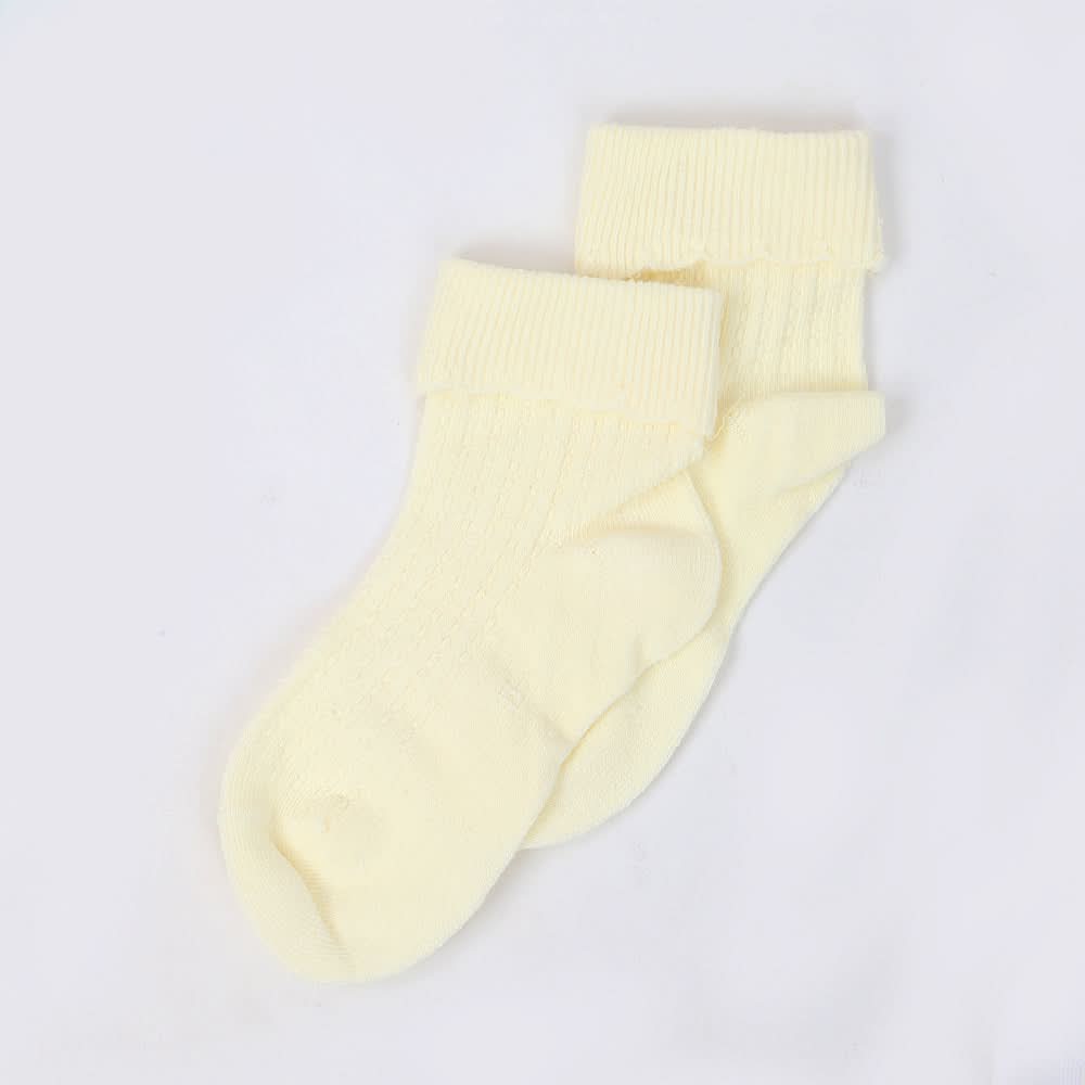 Girls Fancy Socks - Yellow, Kids, Girls Socks, Chase Value, Chase Value